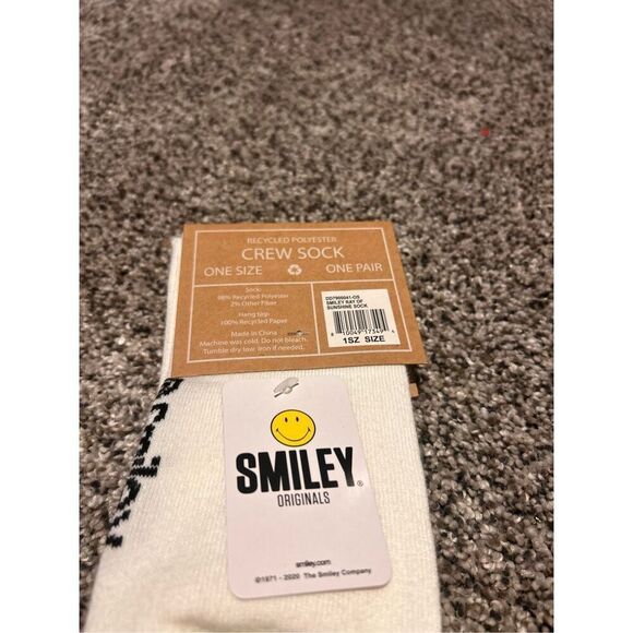 Desert Dreamer X Smiley crew socks C27-42 - Picture 4 of 4